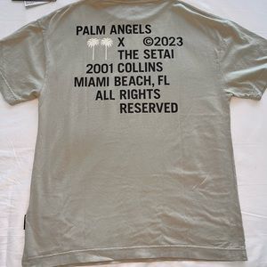 Palm Angels x Setai x Art Basel limited edition tshirt